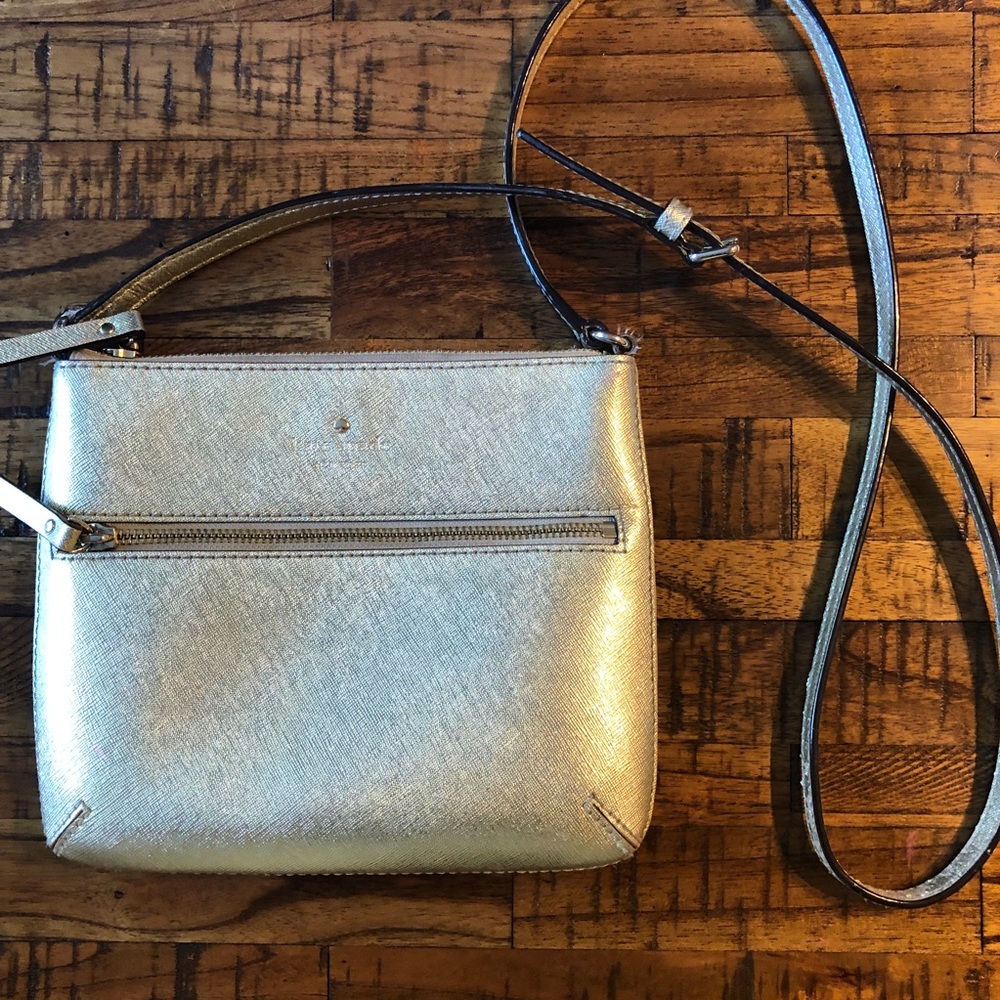 Gold Kate Spade Crossbody